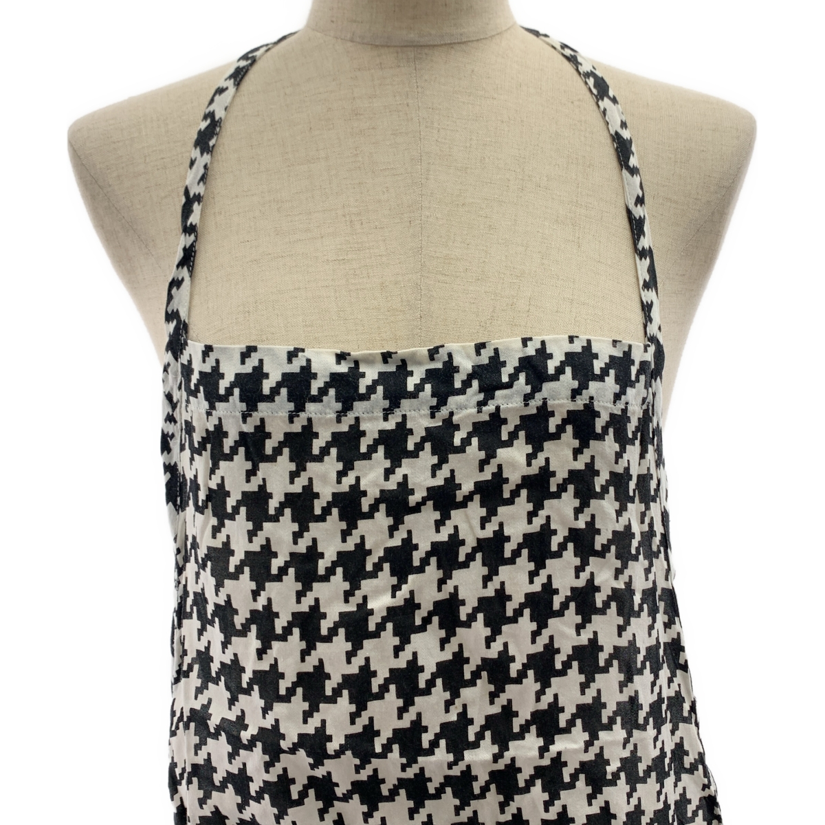 robe de chambre COMME des GARCONS / ローブドシャンブルコムデギャルソン 90s 千鳥柄 レーヨン ワンピース