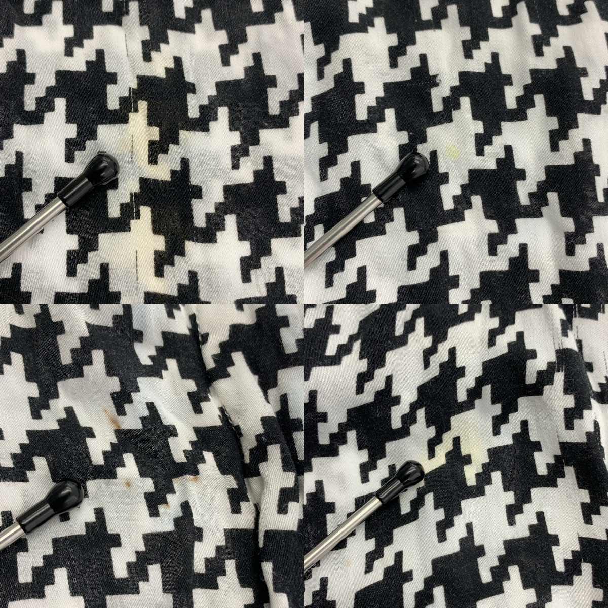 robe de chambre COMME des GARCONS / ローブドシャンブルコムデギャルソン 90s 千鳥柄 レーヨン ワンピース