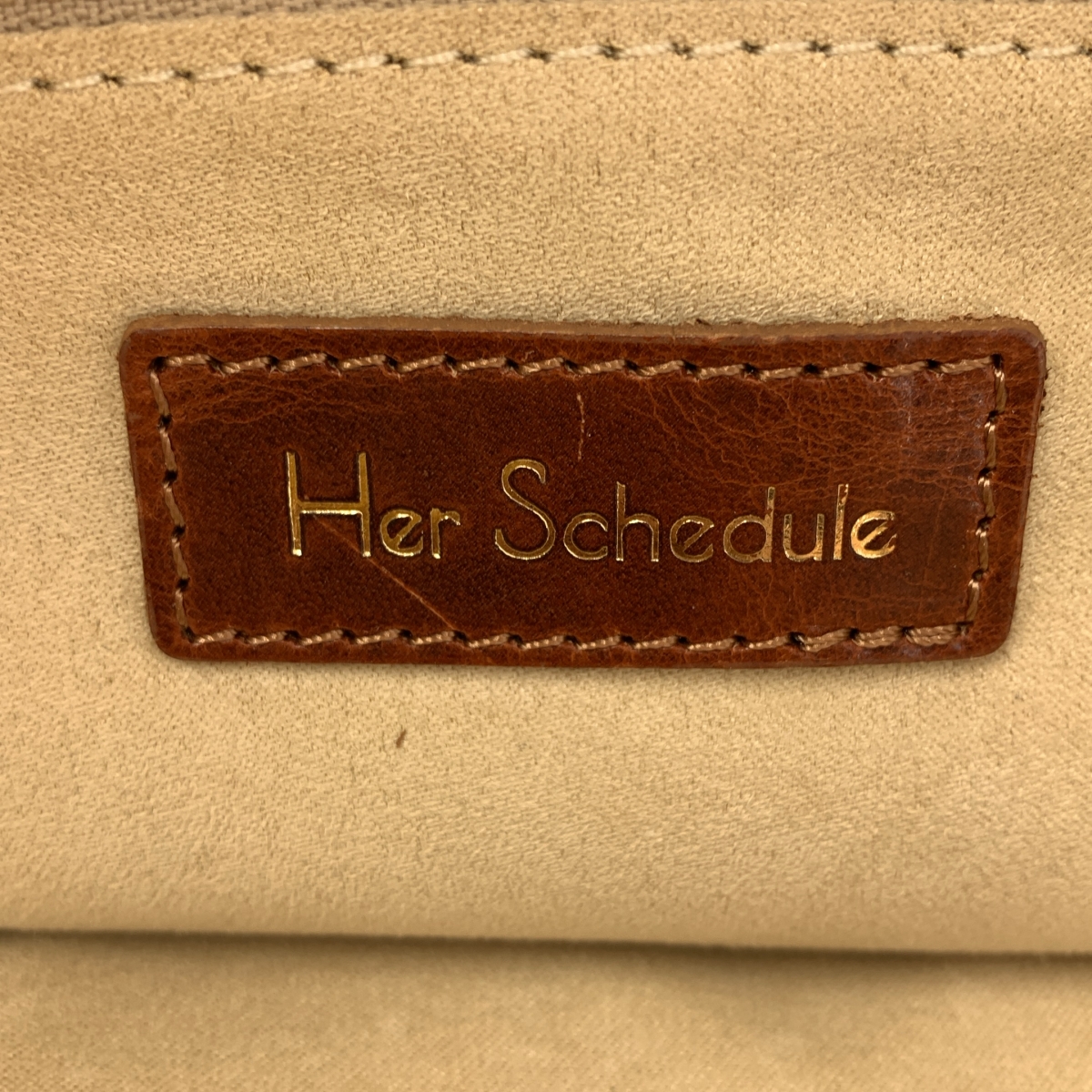 その他 レザー切替 ナイロン ロゴ ハンド トートバッグ