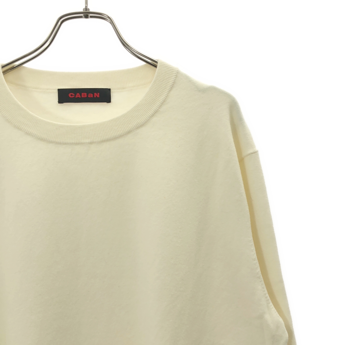 CABaN / キャバン コットン カシミヤ プレーン クルーネック プルオーバー