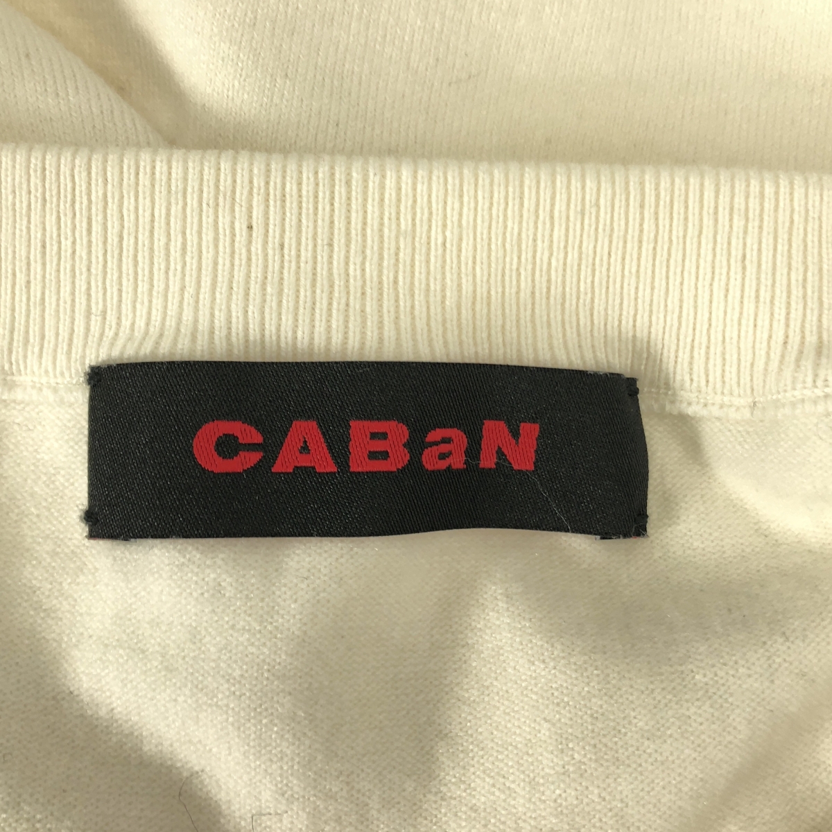 CABaN / キャバン コットン カシミヤ プレーン クルーネック プルオーバー