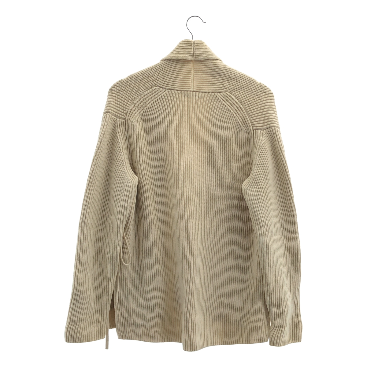 AURALEE / オーラリー リブ ニット ショールカラー カーディガン