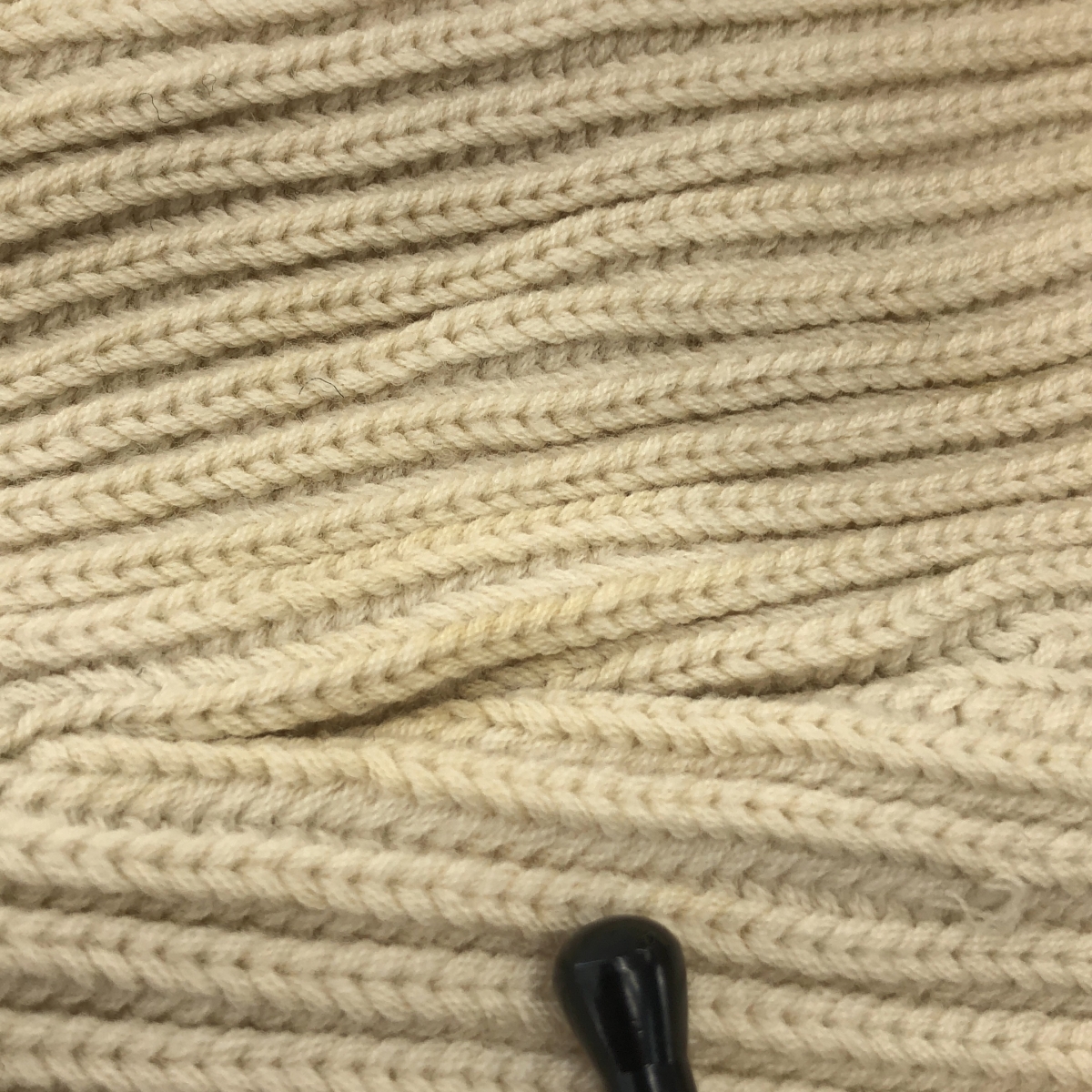 AURALEE / オーラリー リブ ニット ショールカラー カーディガン