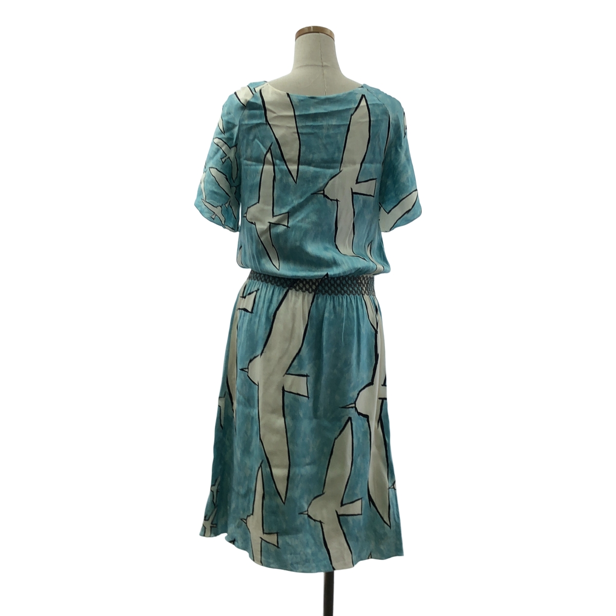 mina perhonen / ミナペルホネン wataridori ワタリドリ シルク ワンピース