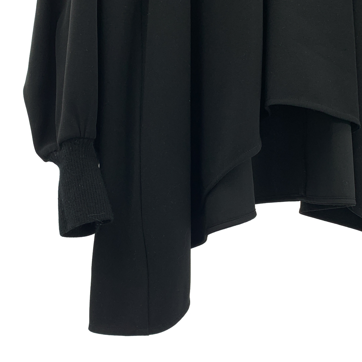 ENFOLD / エンフォルド PEダブルクロス ハイネック ブラウス