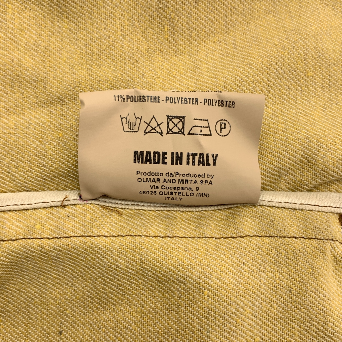 UMA WANG / ユマワン オーバーシルエット ロゴボタン ジャケット