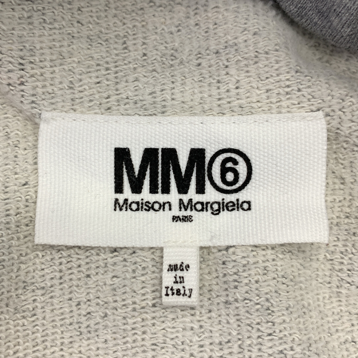 MM6 Maison Margiela / エムエムシックスメゾンマルジェラ ロゴ刺しゅう オーバーサイズ フーディ プルオーバーパーカー