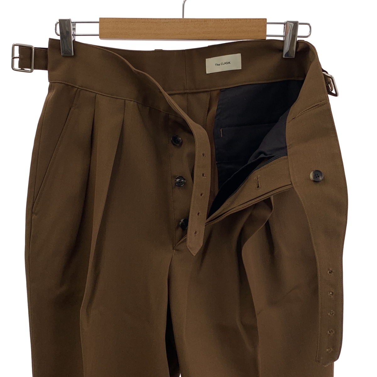 The CLASIK / ザ・クラシック HIGH DENCE WOOL GABARDINE GURKHA TROUSER グルカ パンツ