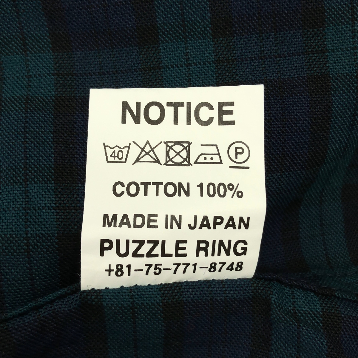 SASSAFRAS / ササフラス Gardening At Night Shirt チェック ガーデニング アット ナイト シャツ