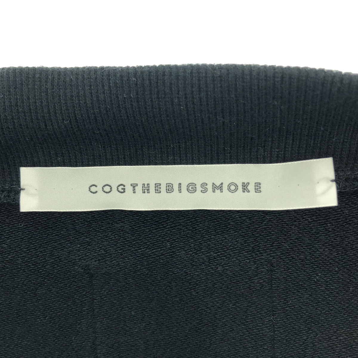 COGTHEBIGSMOKE / コグザビッグスモーク コットン Vネック オーバー カーディガン