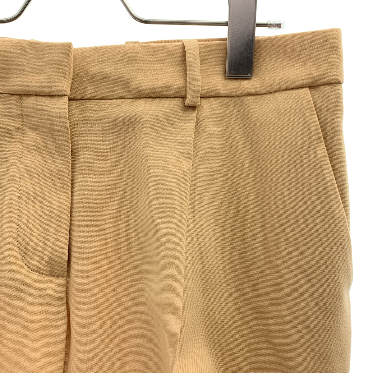 Chloe / クロエ ウール タック スラックス パンツ