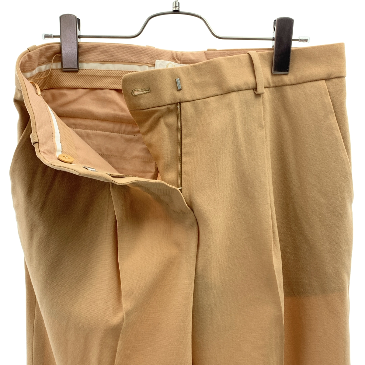 Chloe / クロエ ウール タック スラックス パンツ