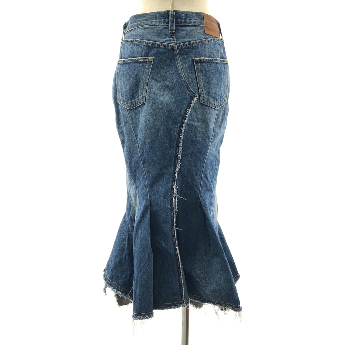 JUNYA WATANABE COMME des GARCONS / ジュンヤワタナベ レイヤード カットオフ デニムスカート