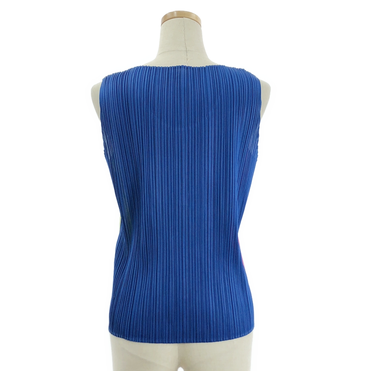 PLEATS PLEASE ISSEY MIYAKE / プリーツプリーズイッセイミヤケ レインボー ノースリーブ プルオーバー