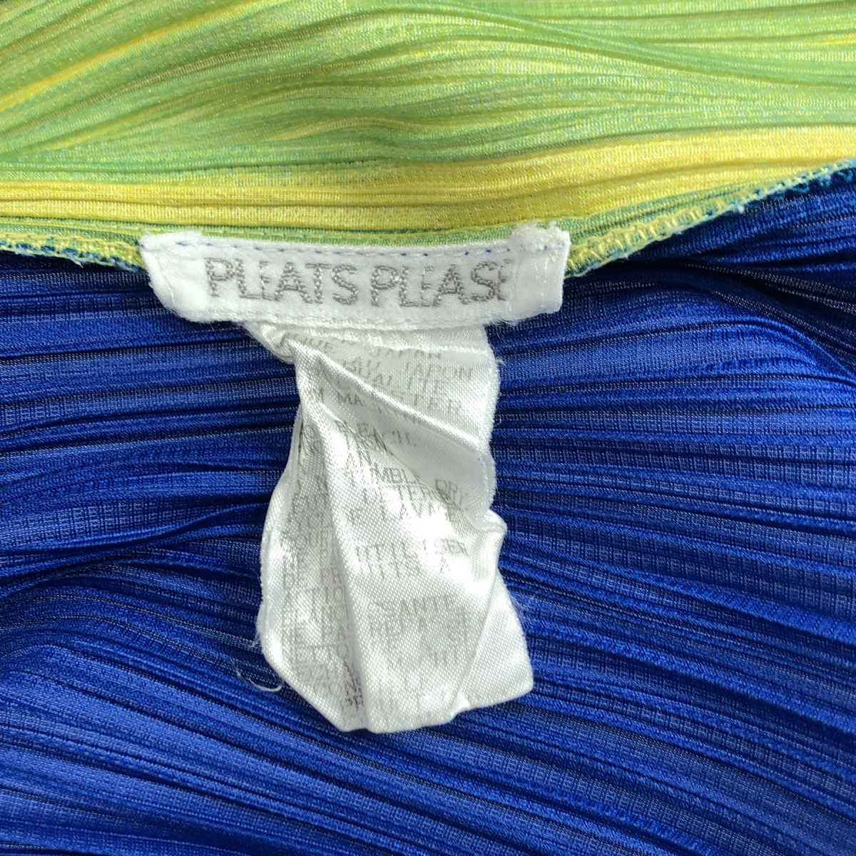 PLEATS PLEASE ISSEY MIYAKE / プリーツプリーズイッセイミヤケ レインボー ノースリーブ プルオーバー