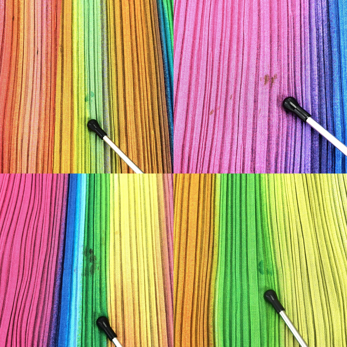 PLEATS PLEASE ISSEY MIYAKE / プリーツプリーズイッセイミヤケ レインボー ノースリーブ プルオーバー