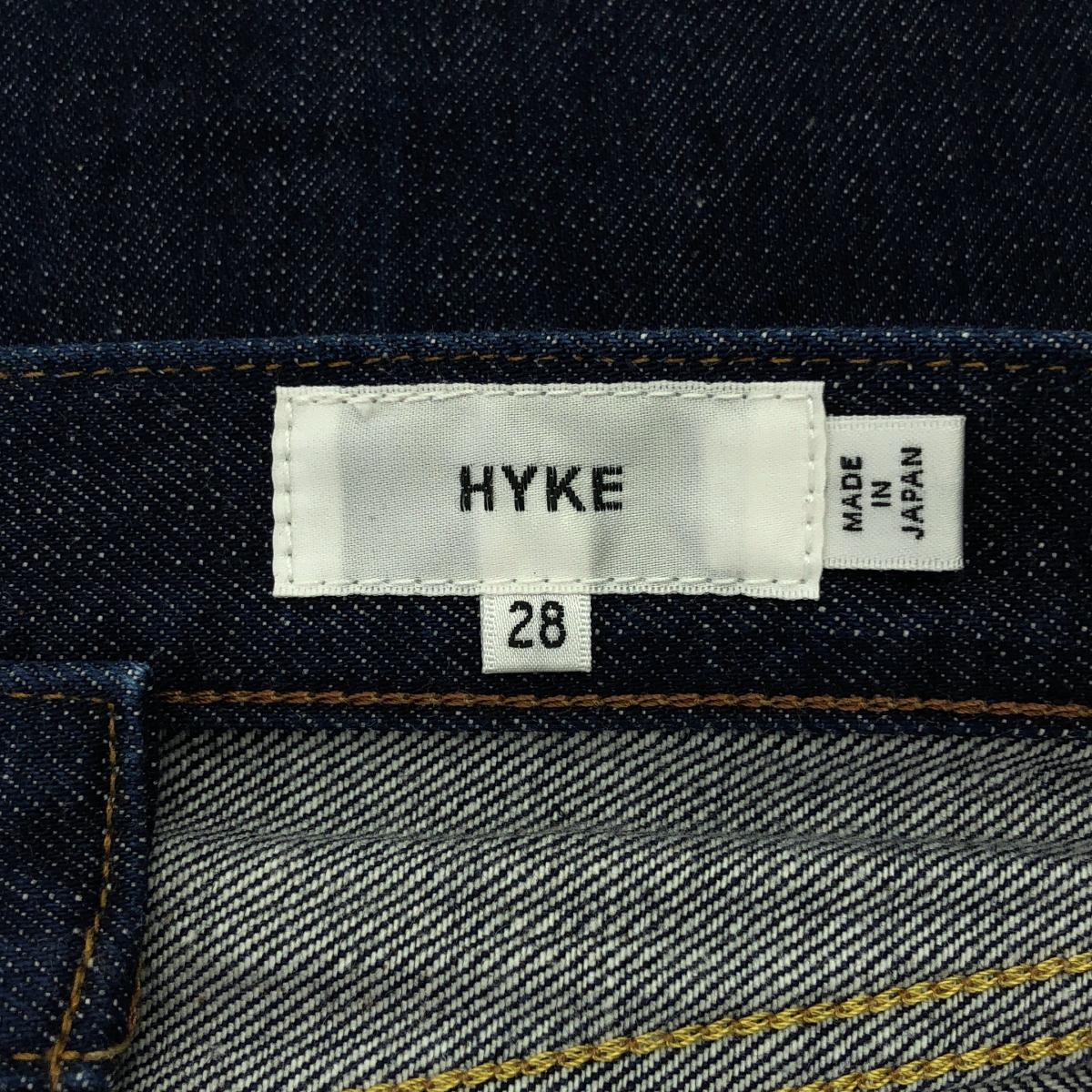 HYKE / ハイク 濃紺デニム スキニーパンツ