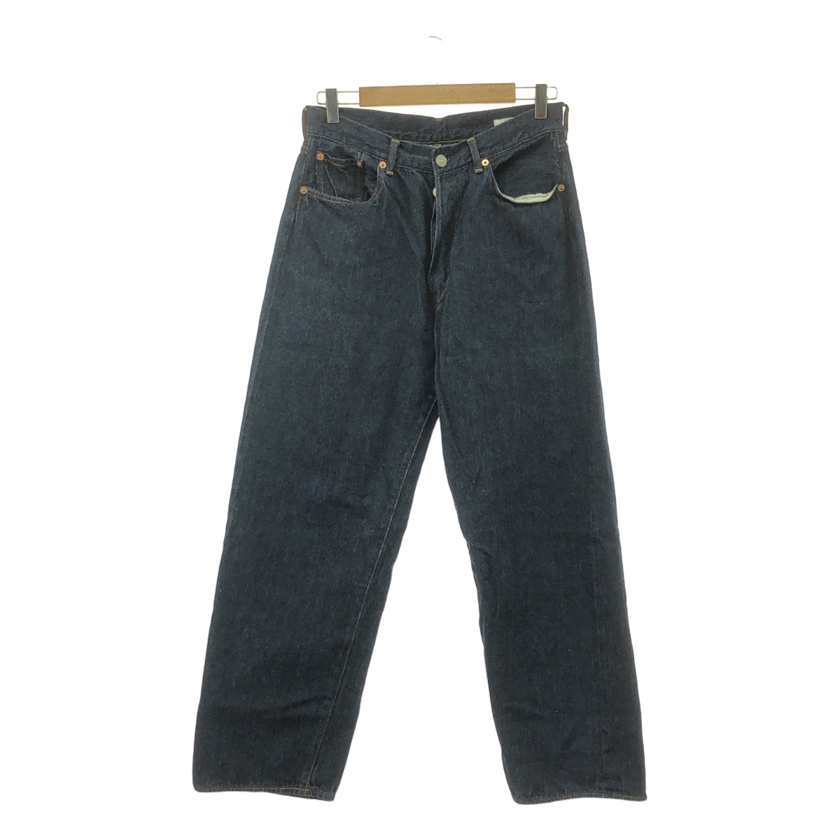 シンチバック デニム オーバー パンツ / M01-03002 サイズ3 シンチバック デニム オーバー パンツ / M01-03002 サイズ3