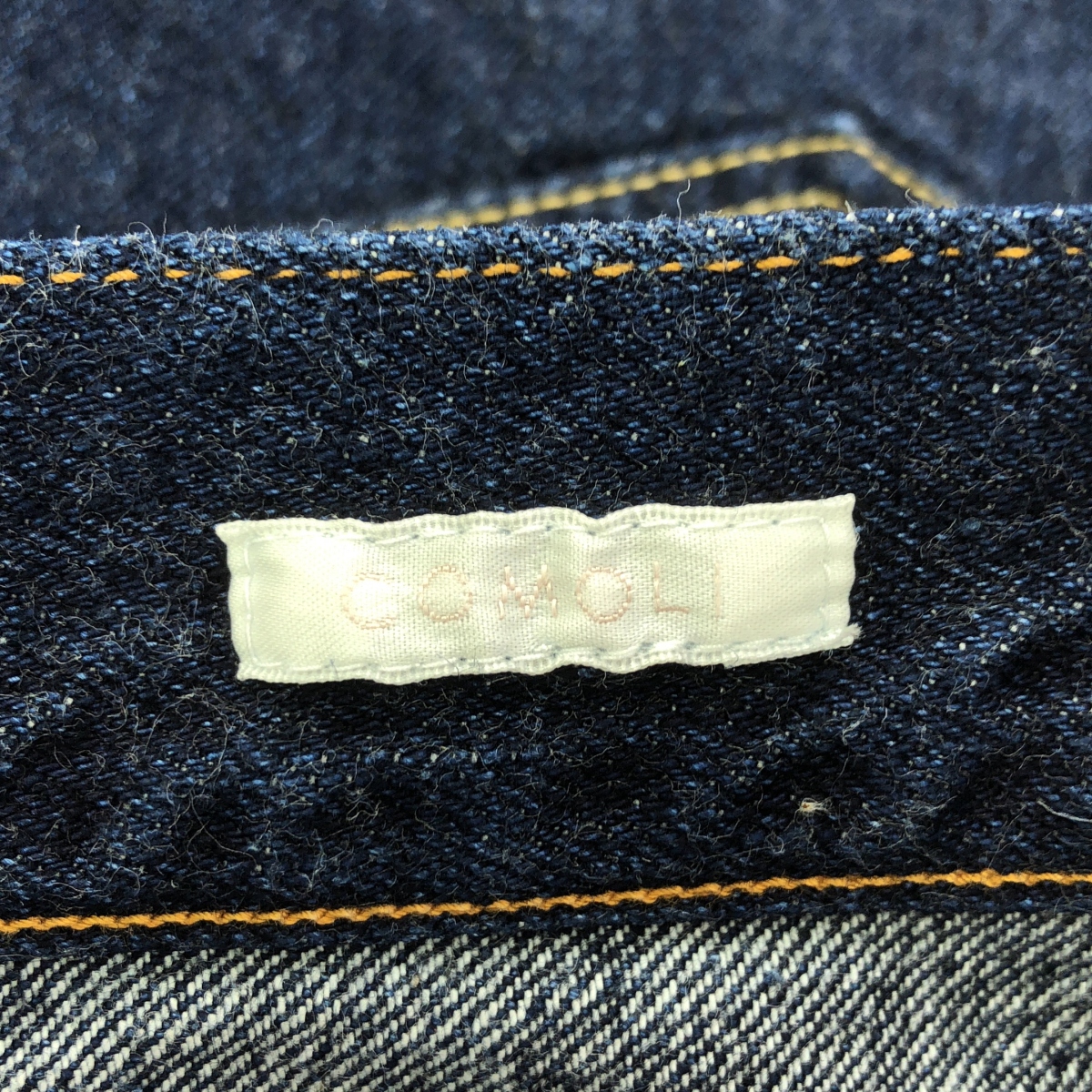 COMOLI / コモリ 5PK / 5ポケット デニムパンツ