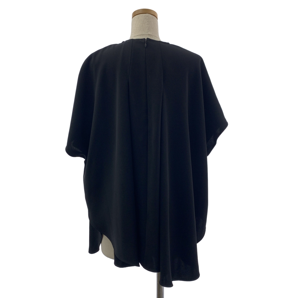 ENFOLD / エンフォルド CIRCLE PULLOVER / バックジップ ボリューム ブラウス