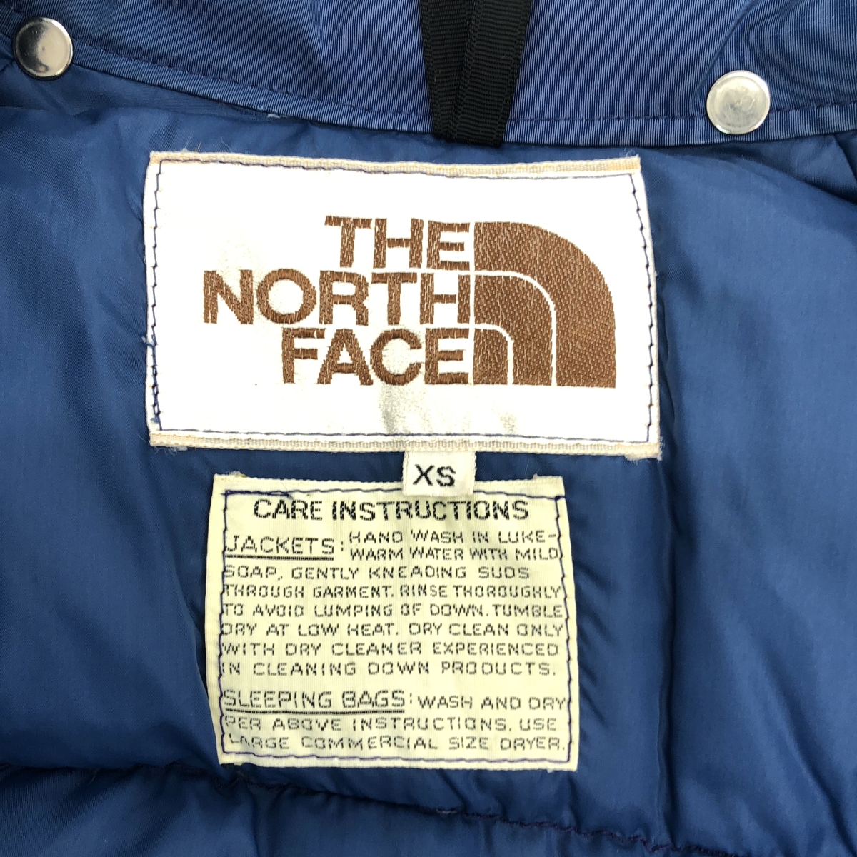 THE NORTH FACE / ザノースフェイス 1970s ヴィンテージ 茶タグ ダウンジャケット