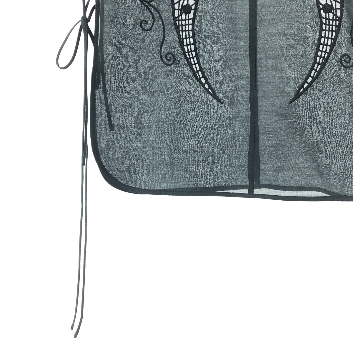 Mame Kurogouchi / マメクロゴウチ Sheer Embroidery Vest エンブロイダリー ベスト