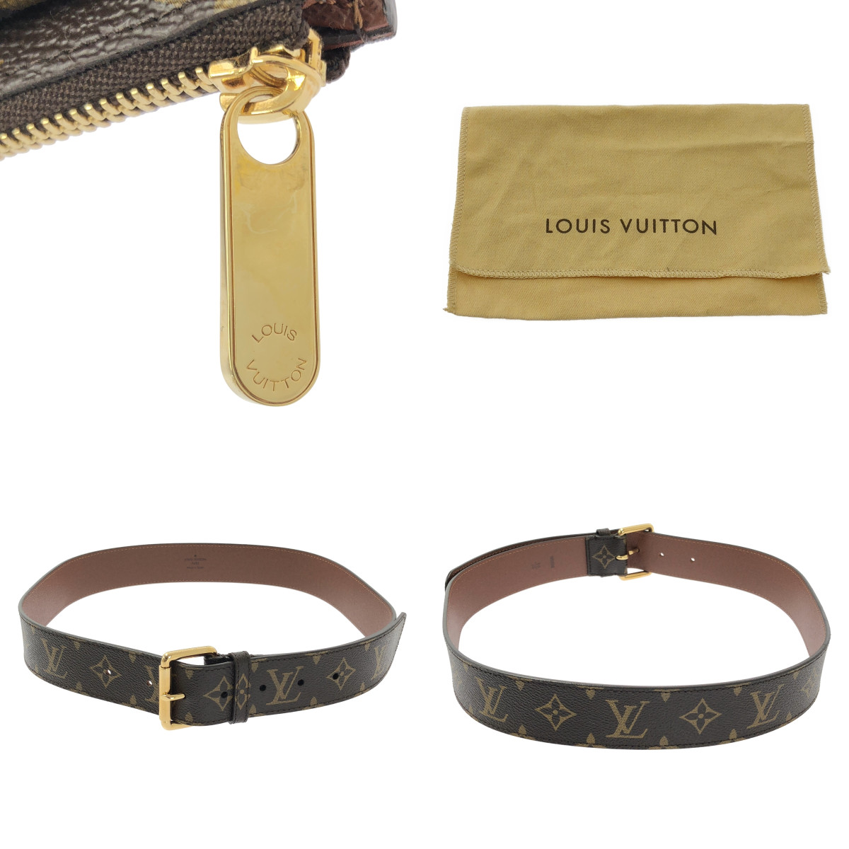 Louis Vuitton / ルイヴィトン サンチュール ポシェット デュオ ウエストバッグ / M9836