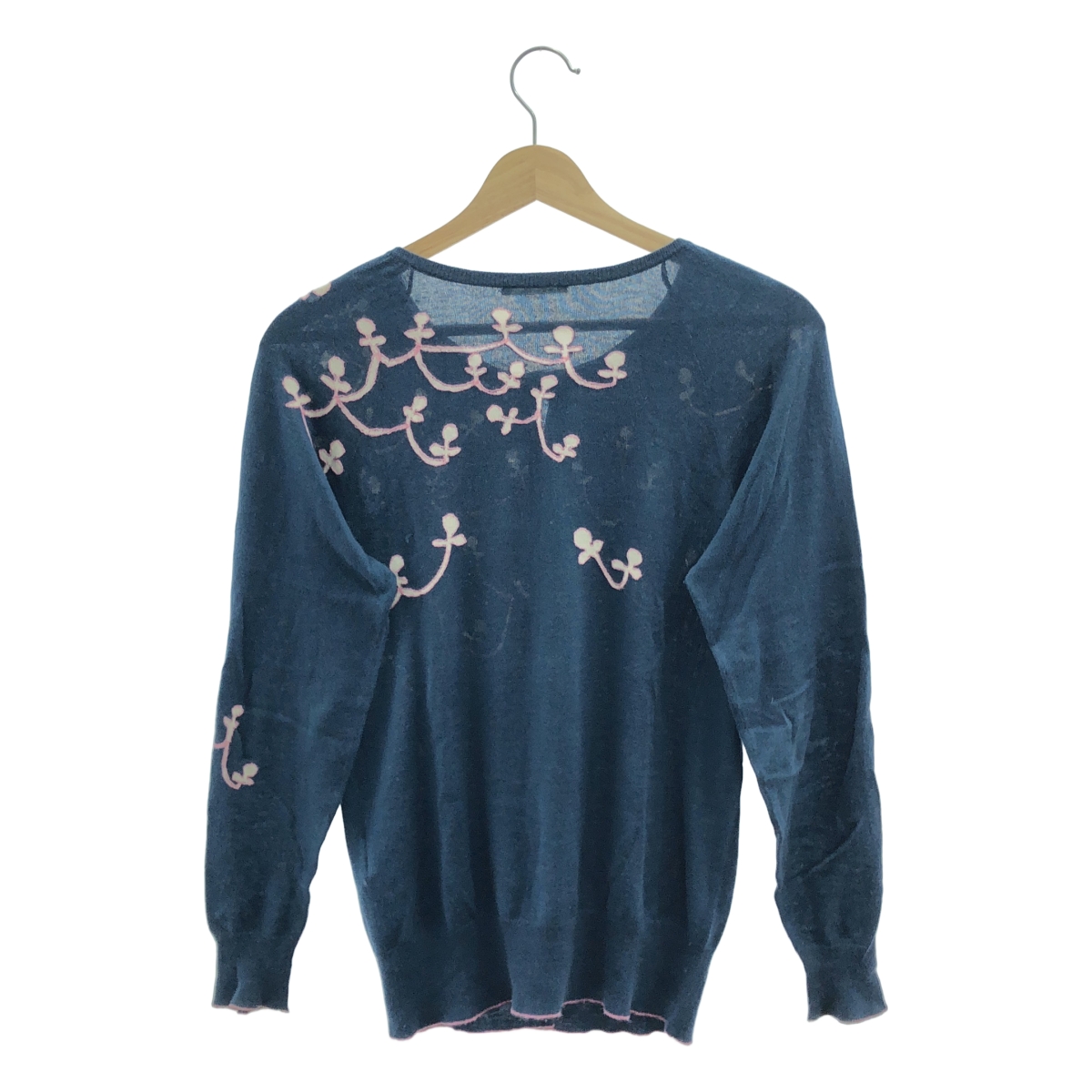 mina perhonen / ミナペルホネン noppara / エンブロイダリー ニット カーディガン