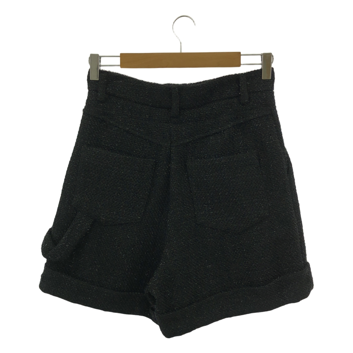 その他 ツイード 2タック ショートパンツ