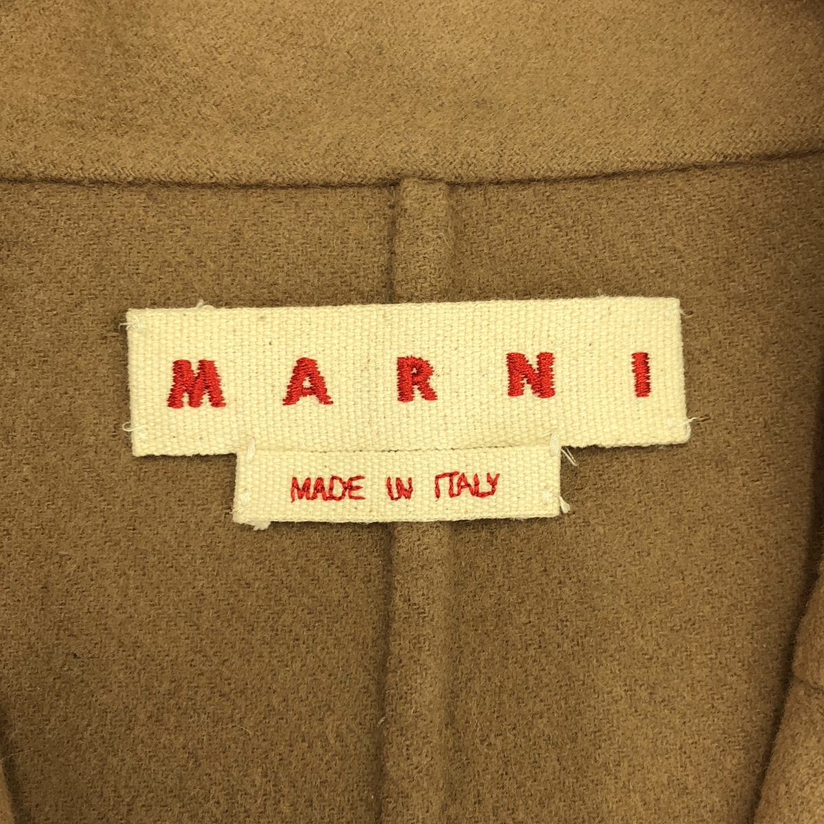 MARNI / マルニ ウール ハーフチェスターコート