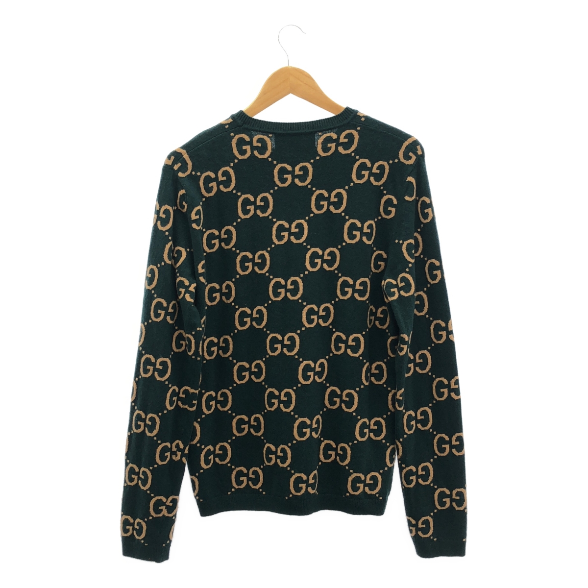 GUCCI / グッチ 692900 ウール GGジャガード クルーネックニット