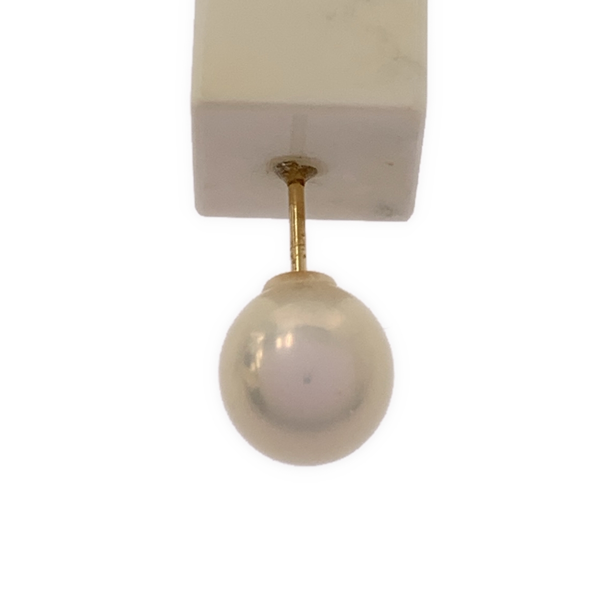 talkative / トーカティブ Howlite ハウライト / パール ピアス