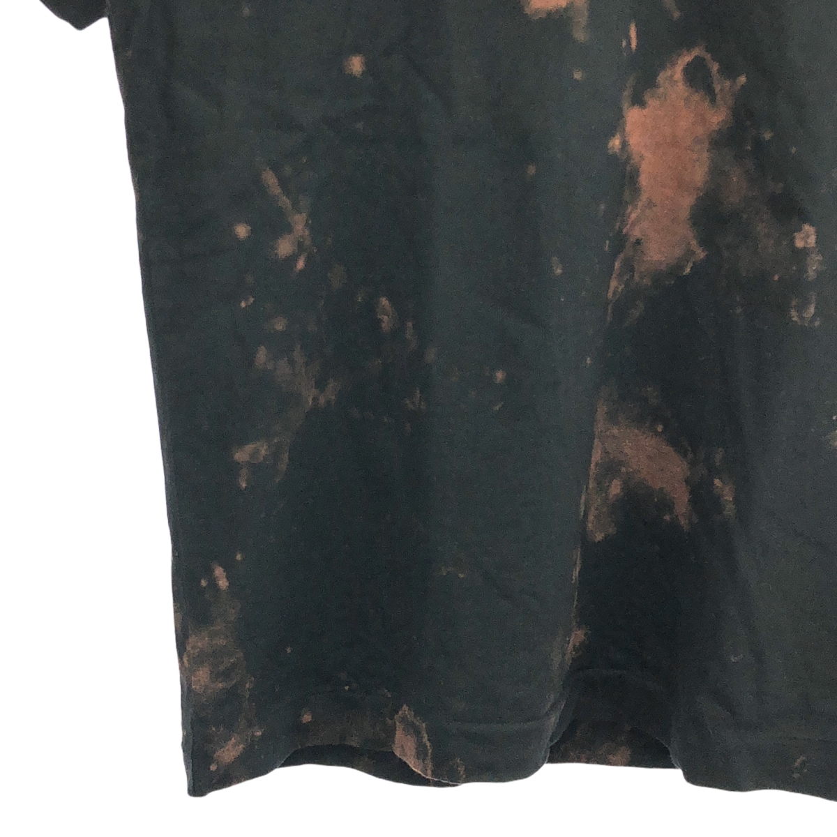 COMME des GARCONS / コムデギャルソン コットン ブリーチデザインTシャツ