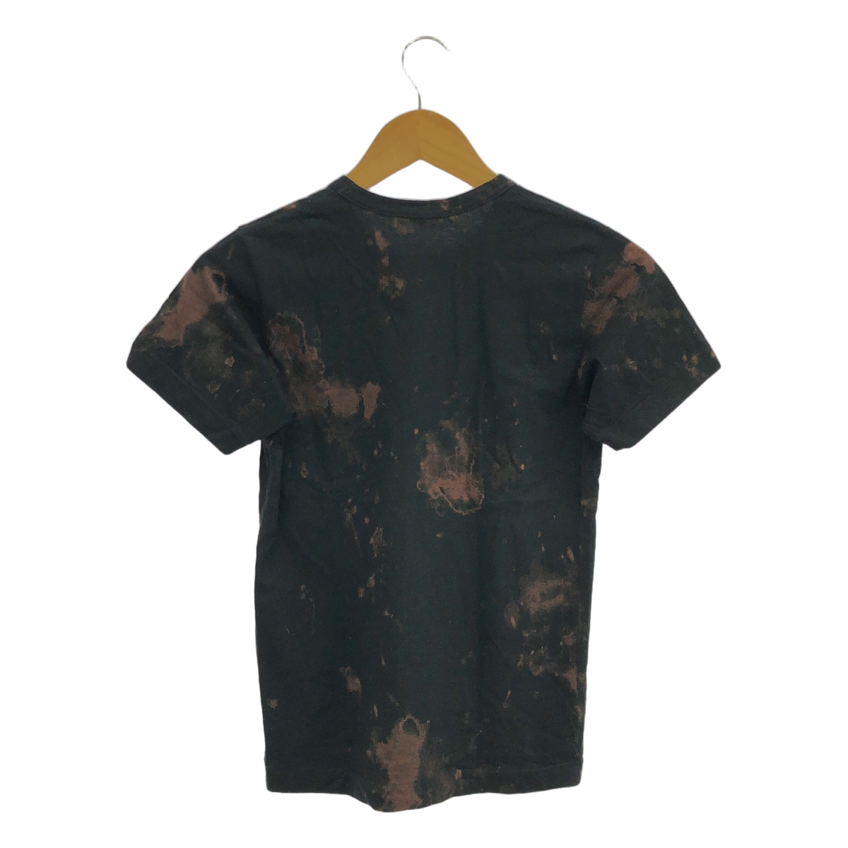 COMME des GARCONS / コムデギャルソン コットン ブリーチデザインTシャツ