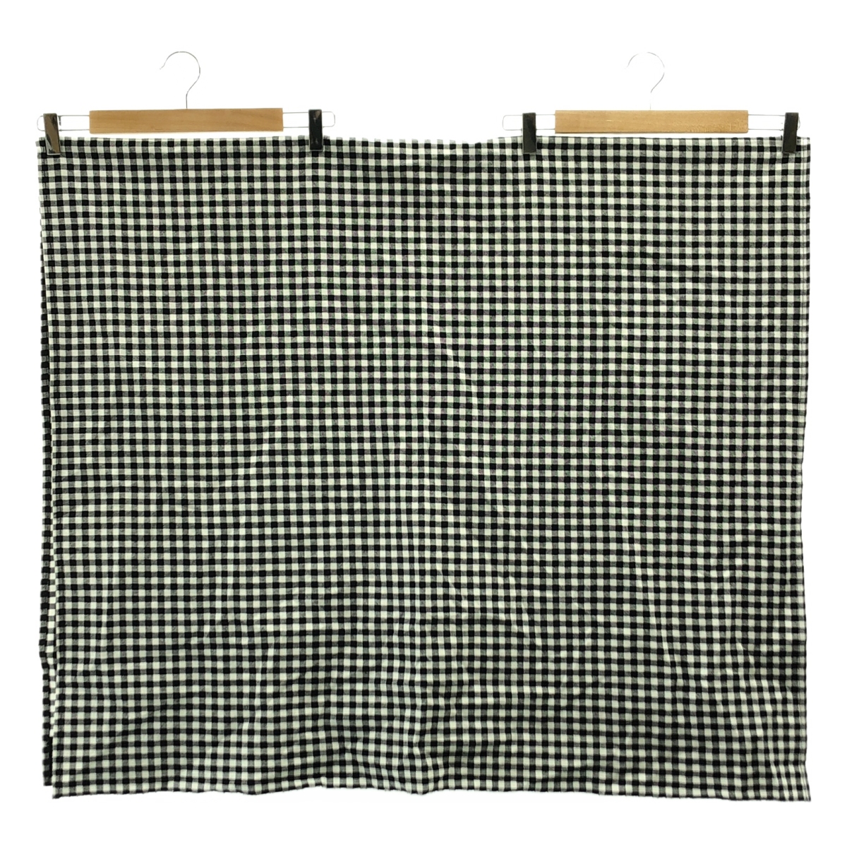 evan kinori / エヴァンキノリ ギンガムチェック 大判 ストール