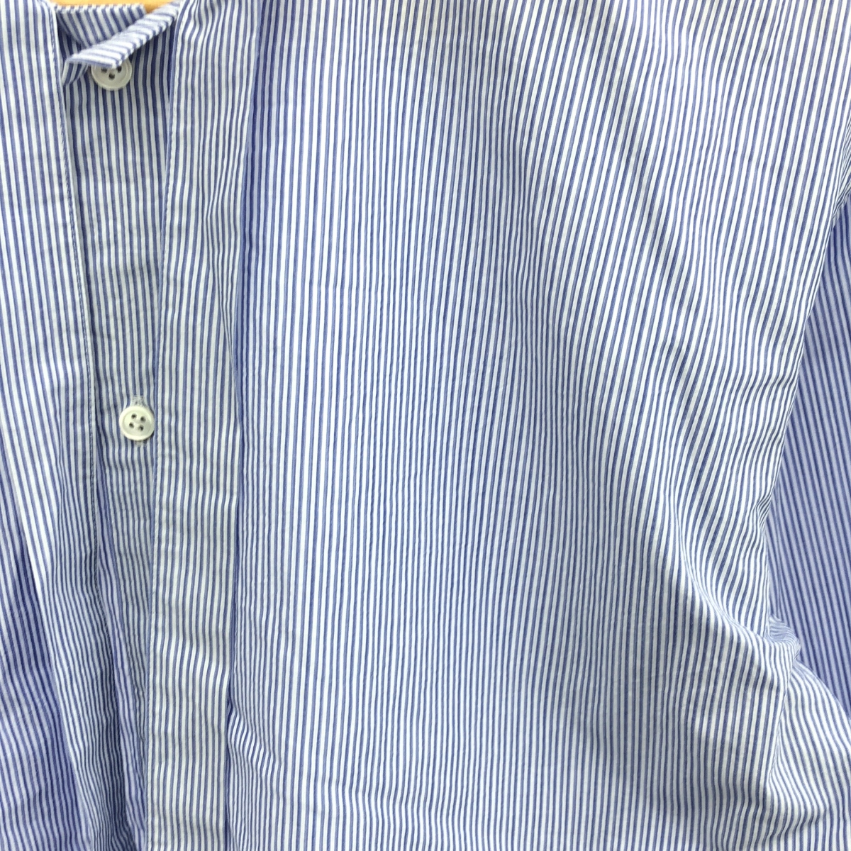 GALERIE VIE / ギャルリーヴィー コットン ストライプ ロングタイシャツ