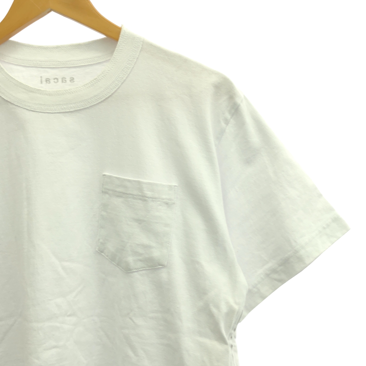 sacai / サカイ SIDE ZIP COTTON T-SHIRT / サイドジップ ポケット Tシャツ カットソー