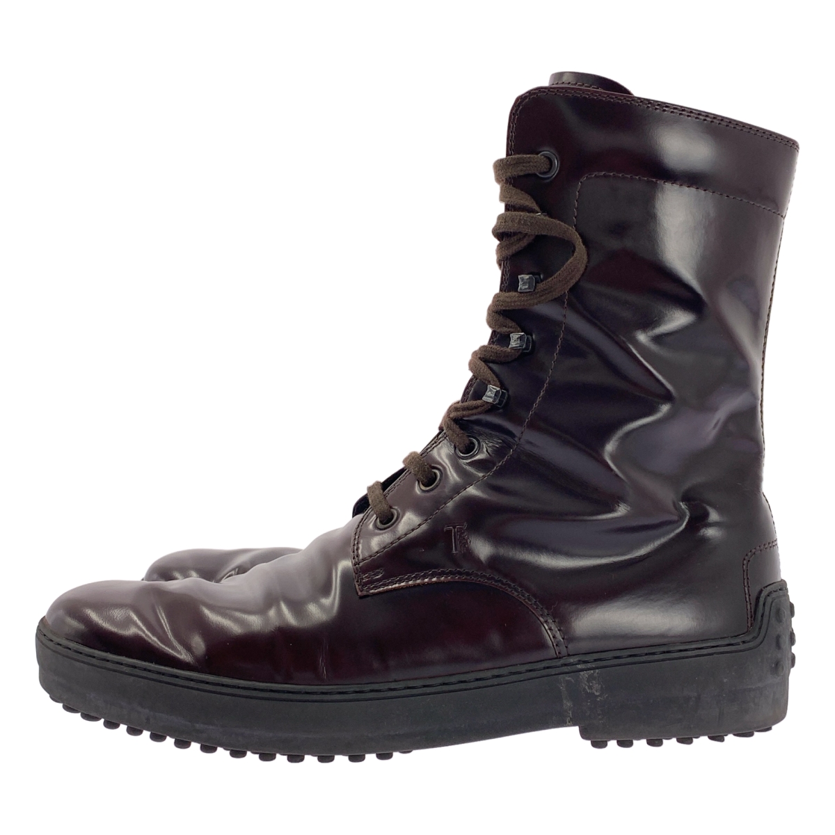 TOD'S / トッズ レースアップ  ロングトッズ ブーツ