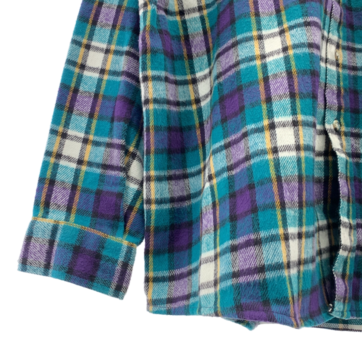 FIVE BROTHER / ファイブブラザー ヴィンテージ USA製 コットンフランネル チェックシャツ