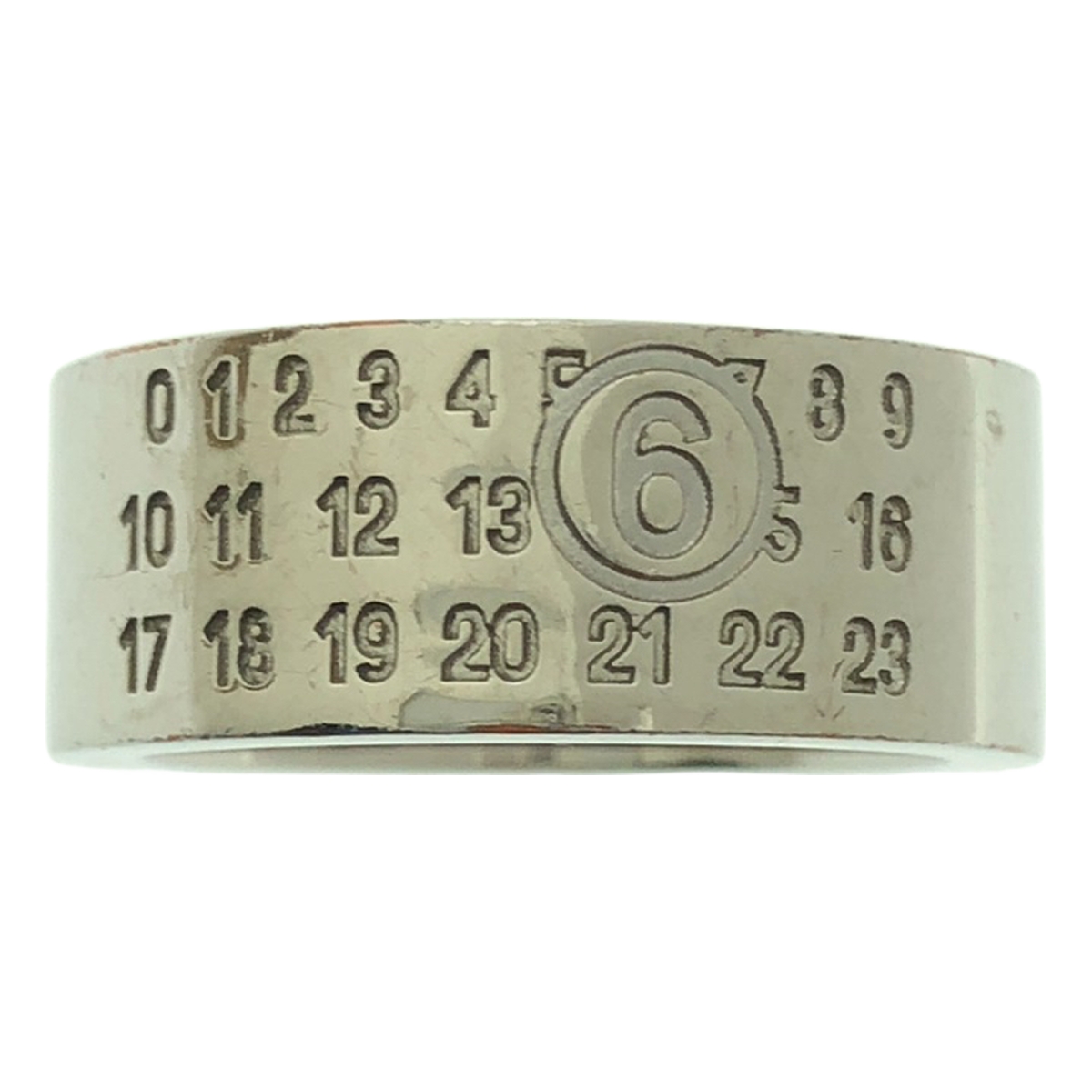 MM6 Maison Margiela / エムエムシックスメゾンマルジェラ NUMERIC MINIMAL SIGNATURE RING シグネイチャー ロゴ リング