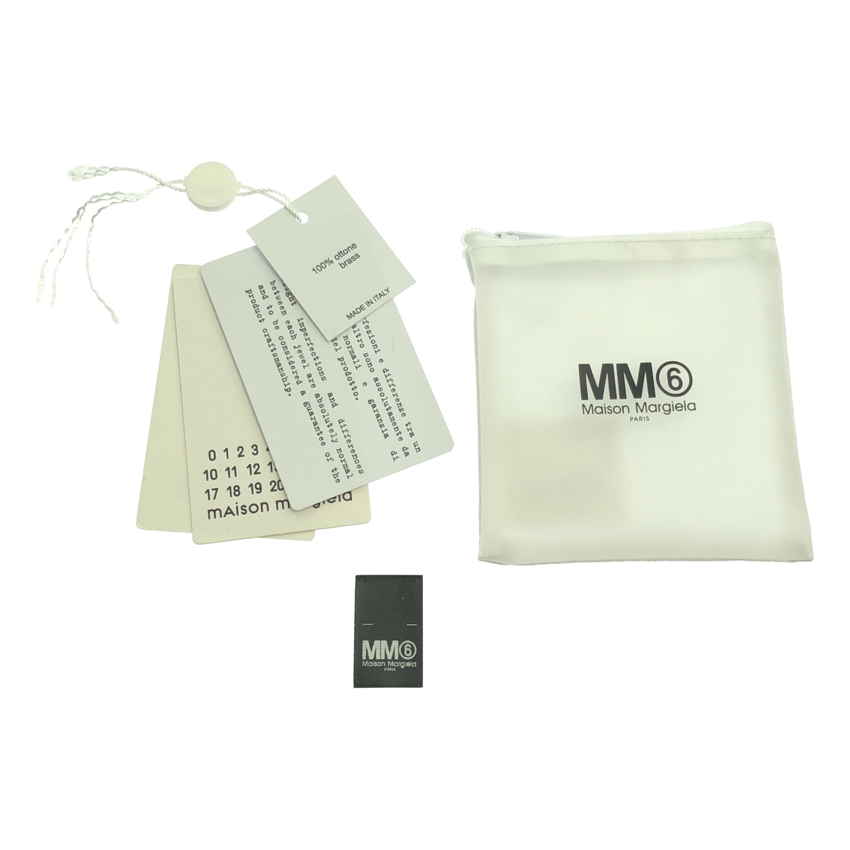 MM6 Maison Margiela / エムエムシックスメゾンマルジェラ NUMERIC MINIMAL SIGNATURE RING シグネイチャー ロゴ リング