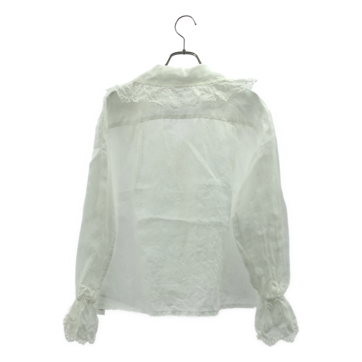 MADISON BLUE / マディソンブルー EMBROIDERY LACE SH レースカラーブラウス シャツ