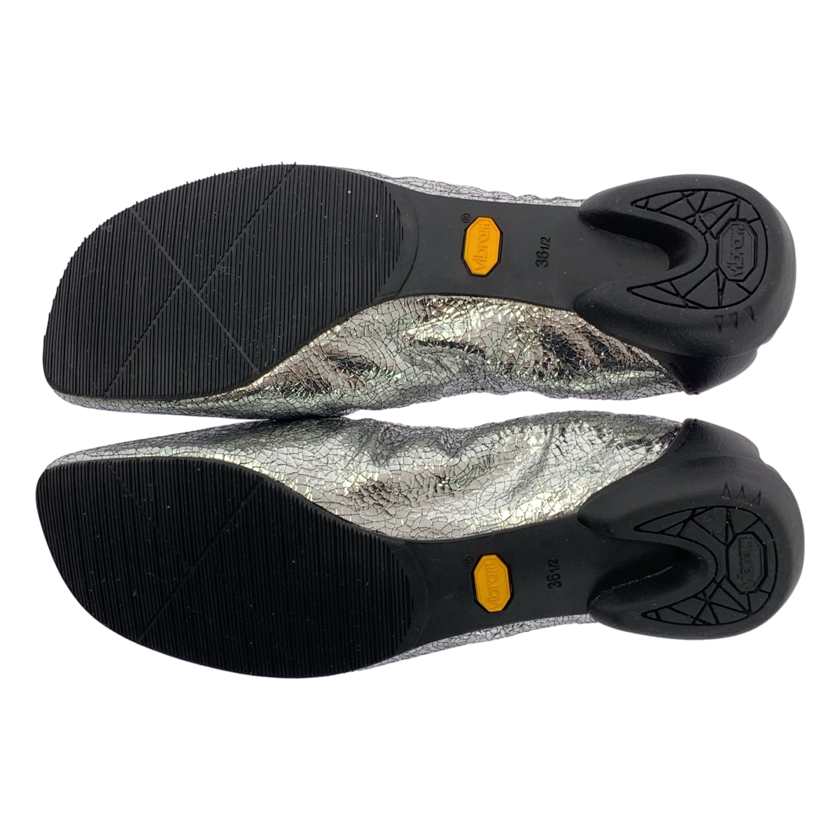 その他 GATHER METALIC BALLET ギャザー メタリック バレエ シューズ