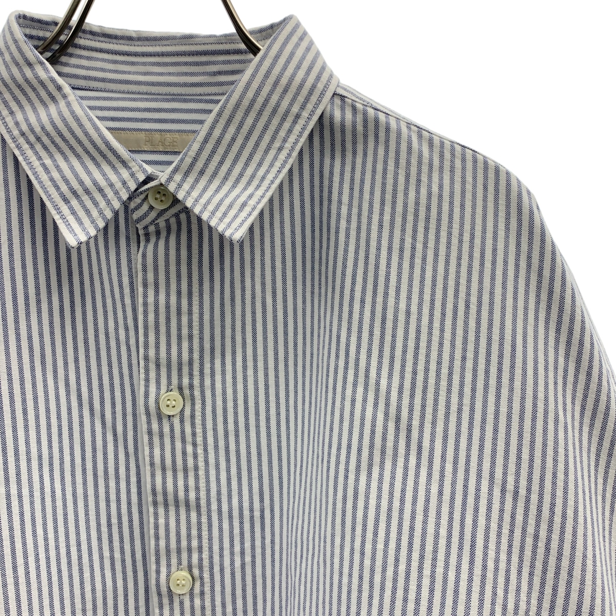 Plage / プラージュ Light Oxford Long / ストライプ オックスフォード シャツ ブラウス
