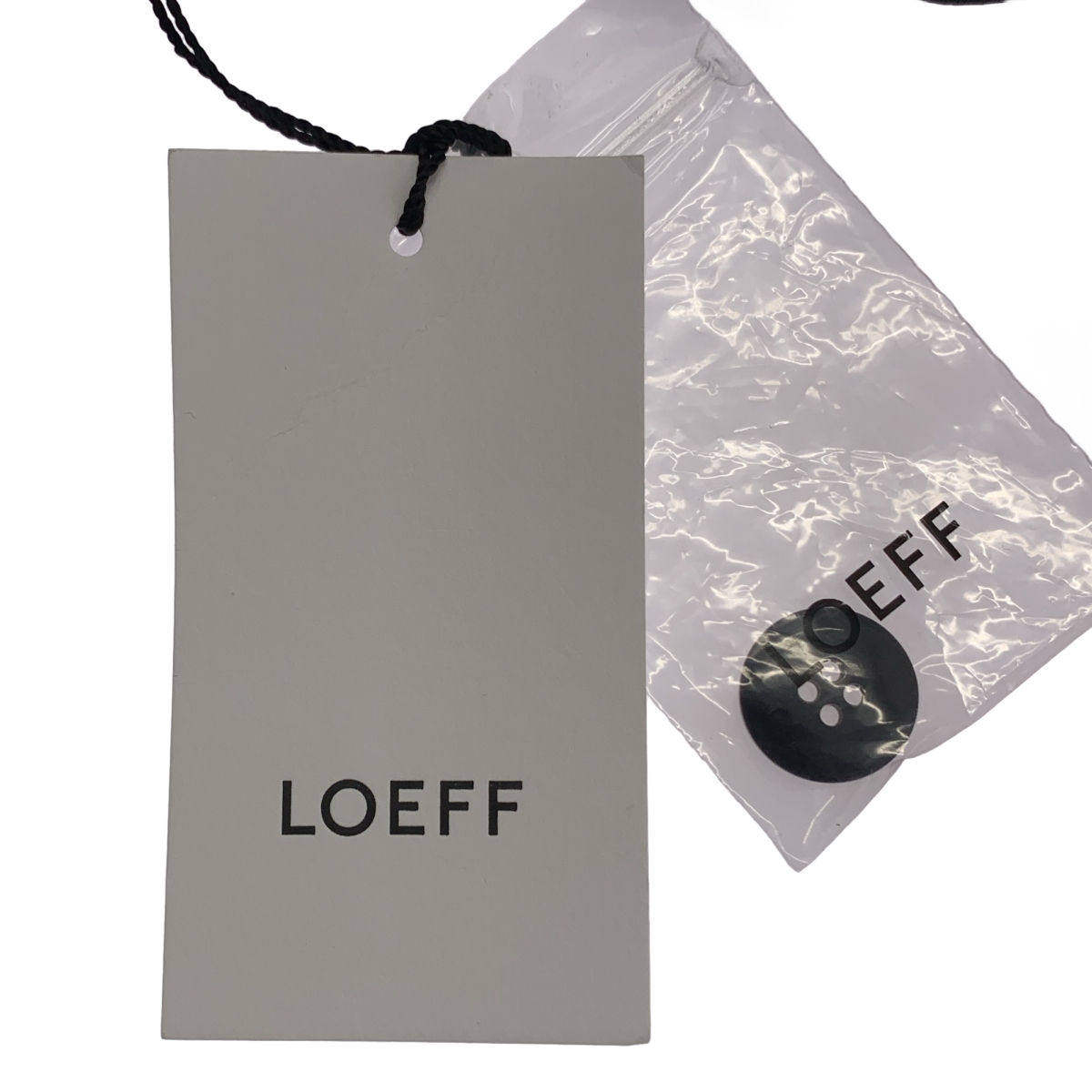 LOEFF / ロエフ Vネック ウール 長袖 ワンピース