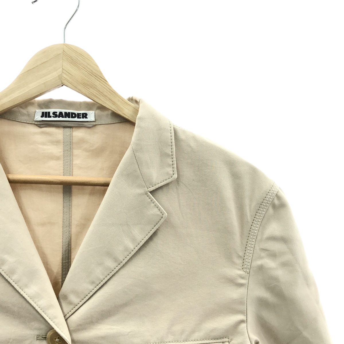 JIL SANDER / ジルサンダー コットン シルク テーラード ジャケット