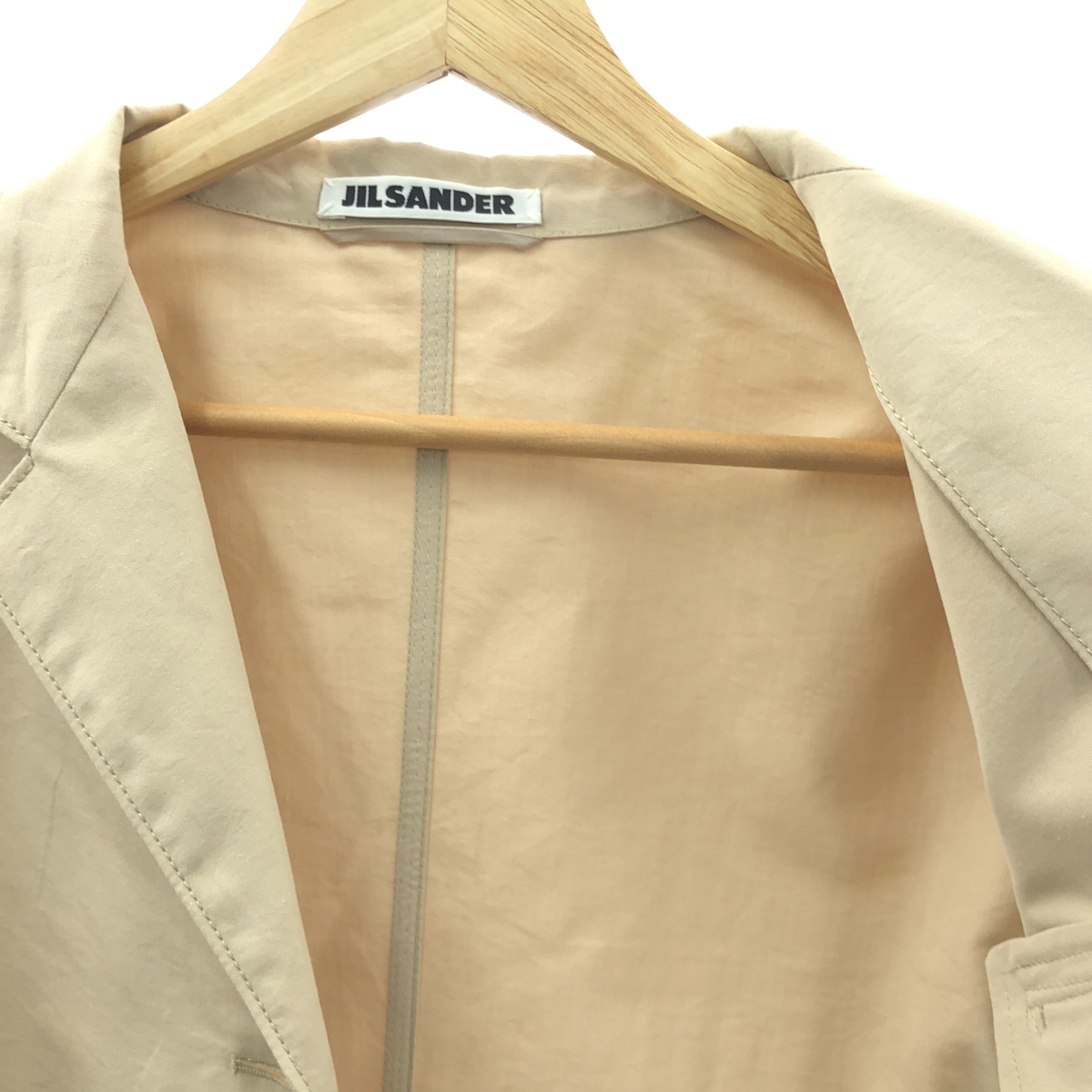JIL SANDER / ジルサンダー コットン シルク テーラード ジャケット