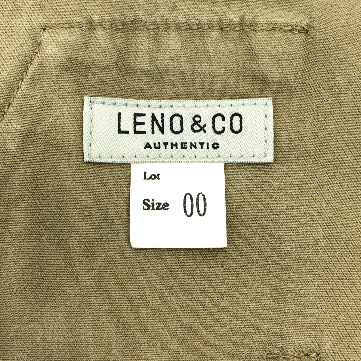 LENO / リノ コットン オーバーオール