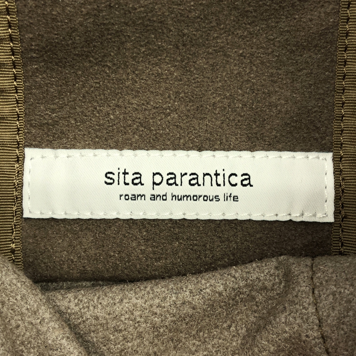 MUSE de Deuxieme Classe / ミューズドゥーズィーエムクラス 【SITA PARANTICA/シータパランティカ】Ultrasuede カナグツキミニトートバッグ