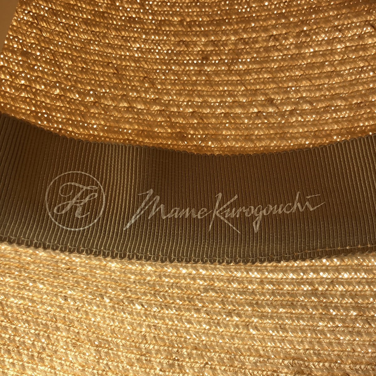 Mame Kurogouchi / マメクロゴウチ × KIJIMA TAKAYUKI / Blade Top Crown Cloche Hat リネン クロシェ ハット